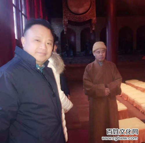 阮先鋒到廣濟(jì)寺拜訪中國佛教協(xié)會(huì)副會(huì)長釋演覺